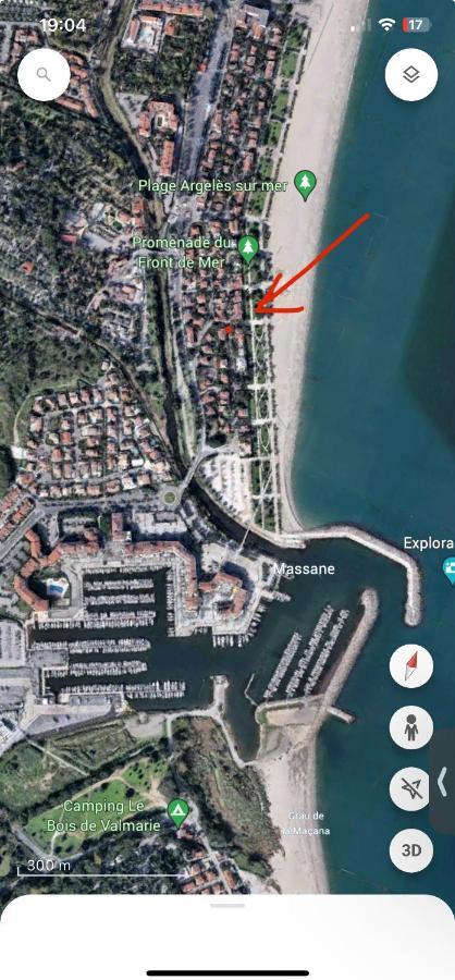 Appartamento Les Pieds Dans Le Sable Argelès-sur-Mer Esterno foto